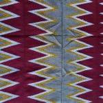 Authentic Ghanaian Kente cloth, the textile protected by Ghana's 2025 Geographical Indication